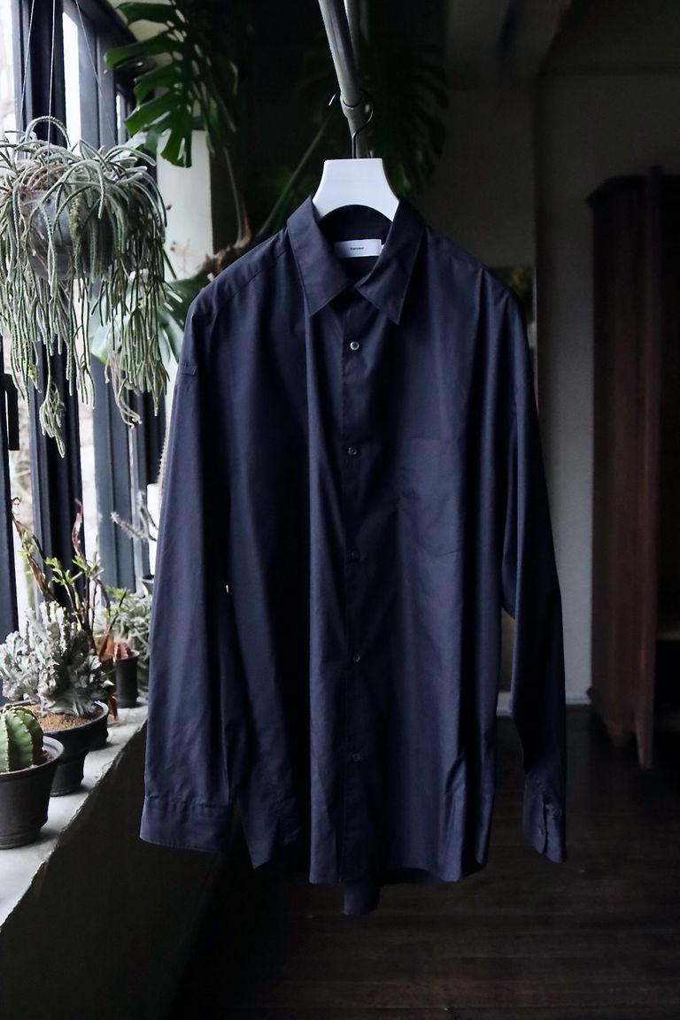 Graphpaper - グラフペーパーシャツ Broad L/S Oversized Regular 