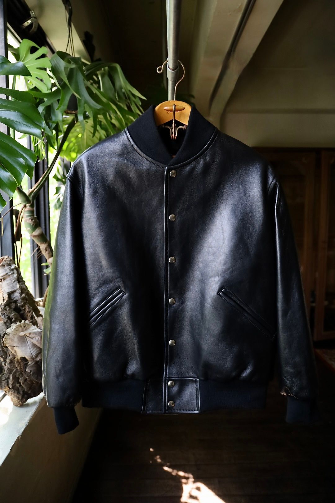 A.PRESSE - アプレッセ Leather Award Jacket(24ААР-01-03H)BLACK☆8月10日(土)発売！ | mark