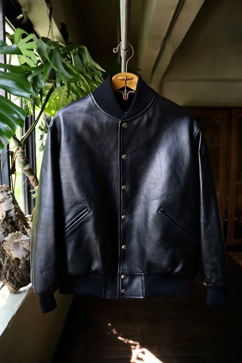アプレッセ Leather Award Jacket(24ААР-01-03H)BLACK☆8月10日(土)発売！