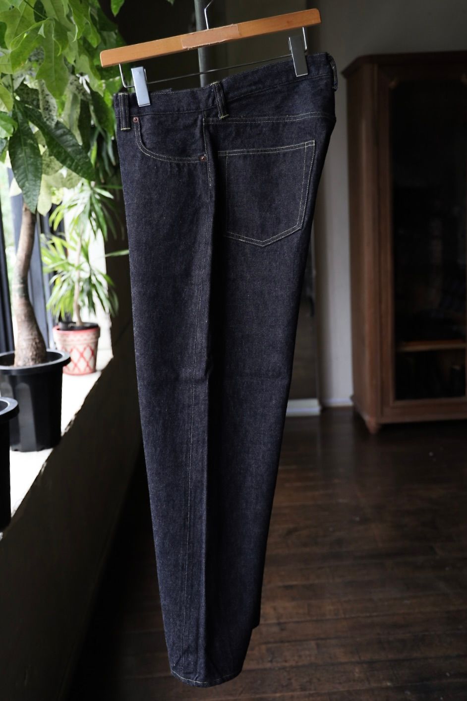 アプレッセ 2025 STYLE2 Washed Denim Wide Pants(AP-4001)INDIGO☆9月13日(土)発売！