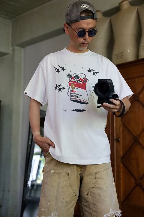 ©SAINT M×××××× BAPE_SS T-SHIRTスタイル