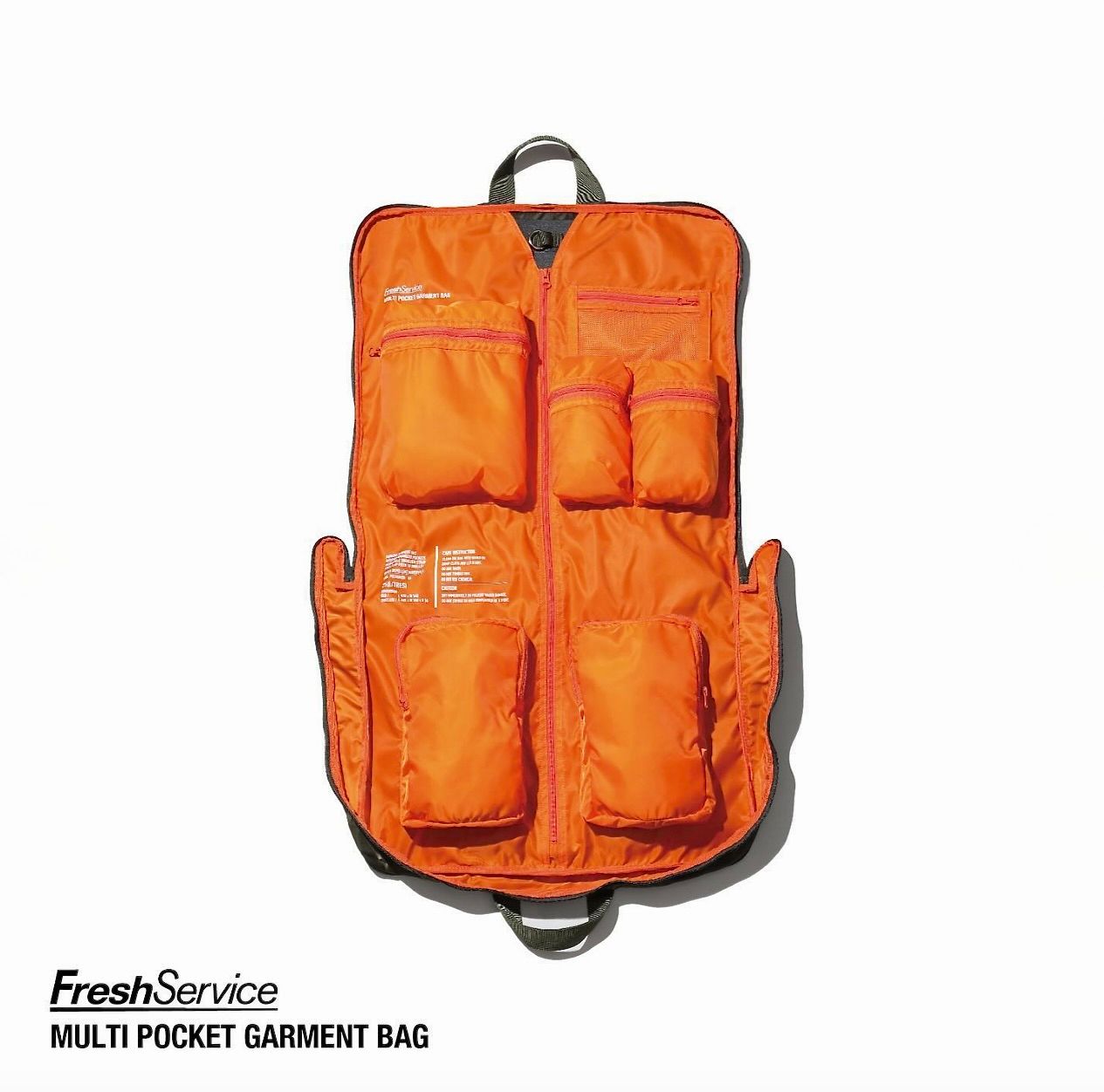 フレッシュサービス MULTI POCKET GARMENT BAG(FSP251-90034)BLACK