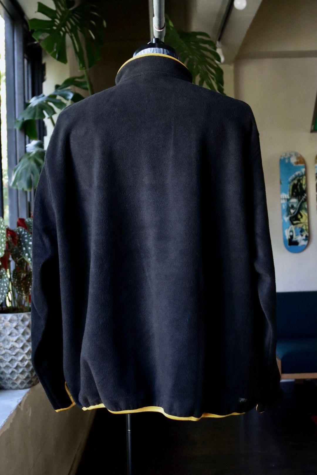 セダンオールパーパスFW23 Fleece Snap Pullover (SD23F-CT07)Black