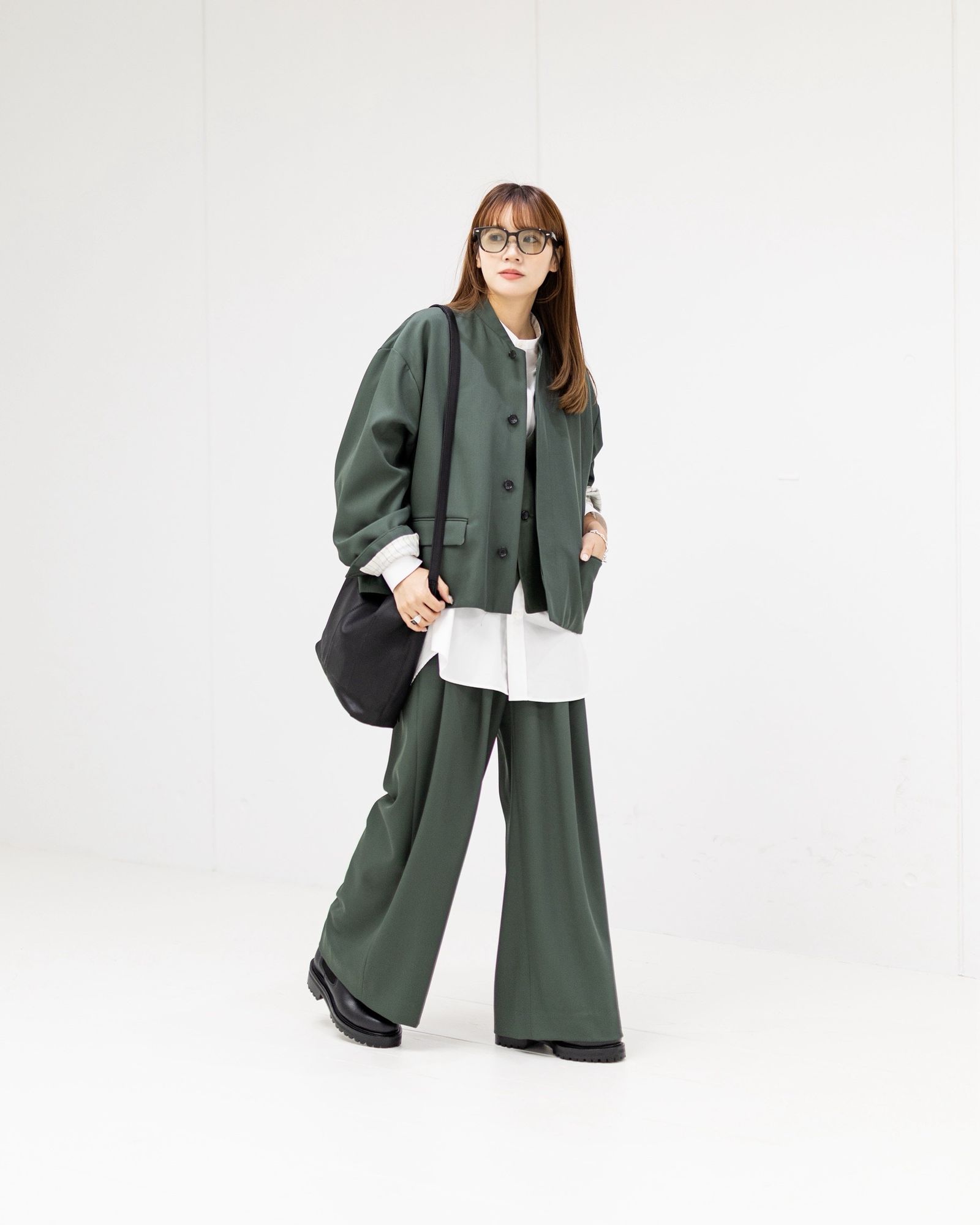 Graphpaper - グラフペーパー Women's 25AW Techno Wool Nylon Two