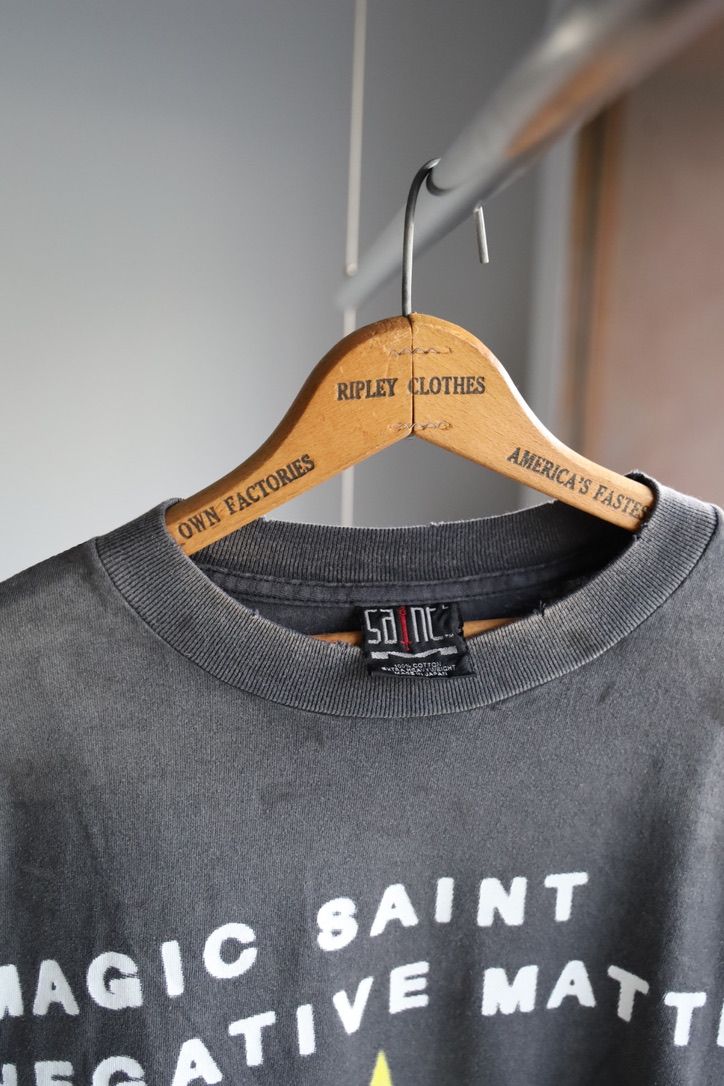 セントマイケル25SS CANDLE LS TEE (SM-HR8-0000-031)BLACK☆2月8日(土)発売！