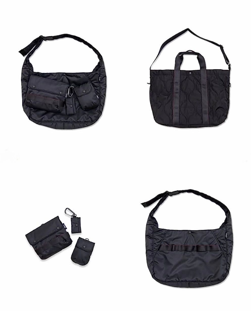コムデギャルソンオム バッグ SHOULDER BAG(HR-K207-051)BLACK☆10月2日(金)発売！