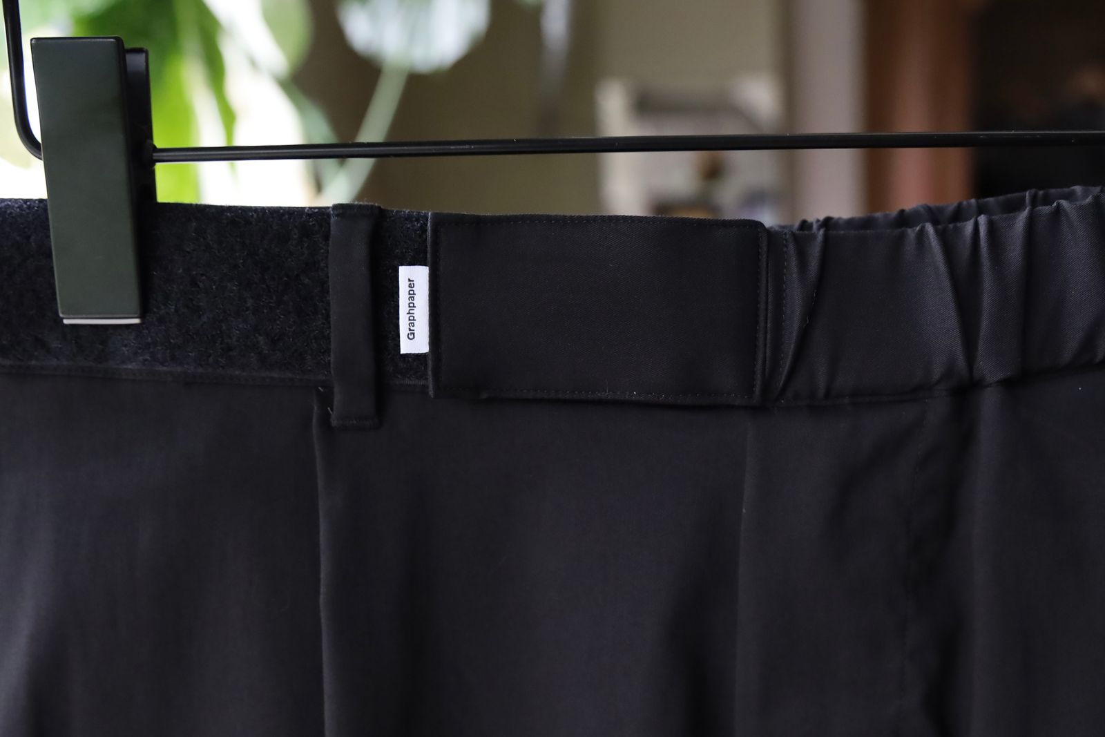 グラフペーパー Solotex Twill Wide Chef Pants(BLACK)