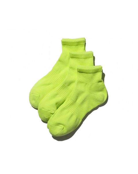 フレッシュサービスソックスORIGINAL 3-PACK SHORT SOCKS(YELLOW)☆1月24日(土)発売！