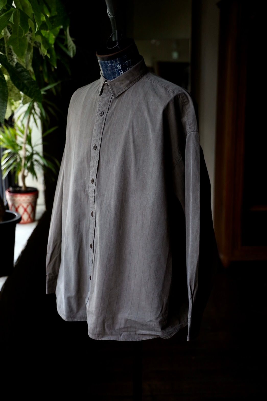 S.F.C 25FW エスエフシー BLEACHED SFC SHIRTS(SFCFW25S02)Brown☆9月20日(土)発売！