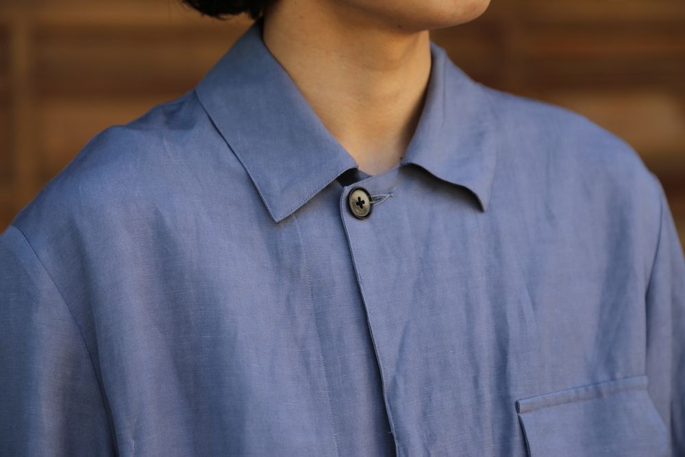 YOKE LOOSE SAFARI JACKET(YK21SS0202J) style. 2021.04.26.