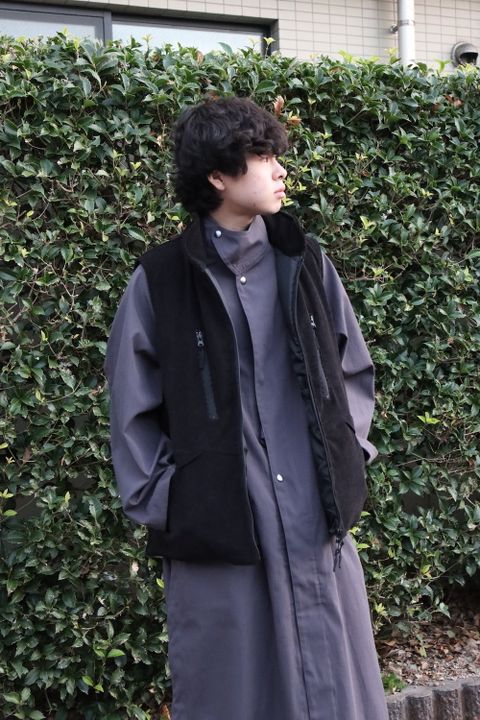 YOKE DESERT STORM OVERCOAT(YK21AW0239C) style. 2021.11.23.