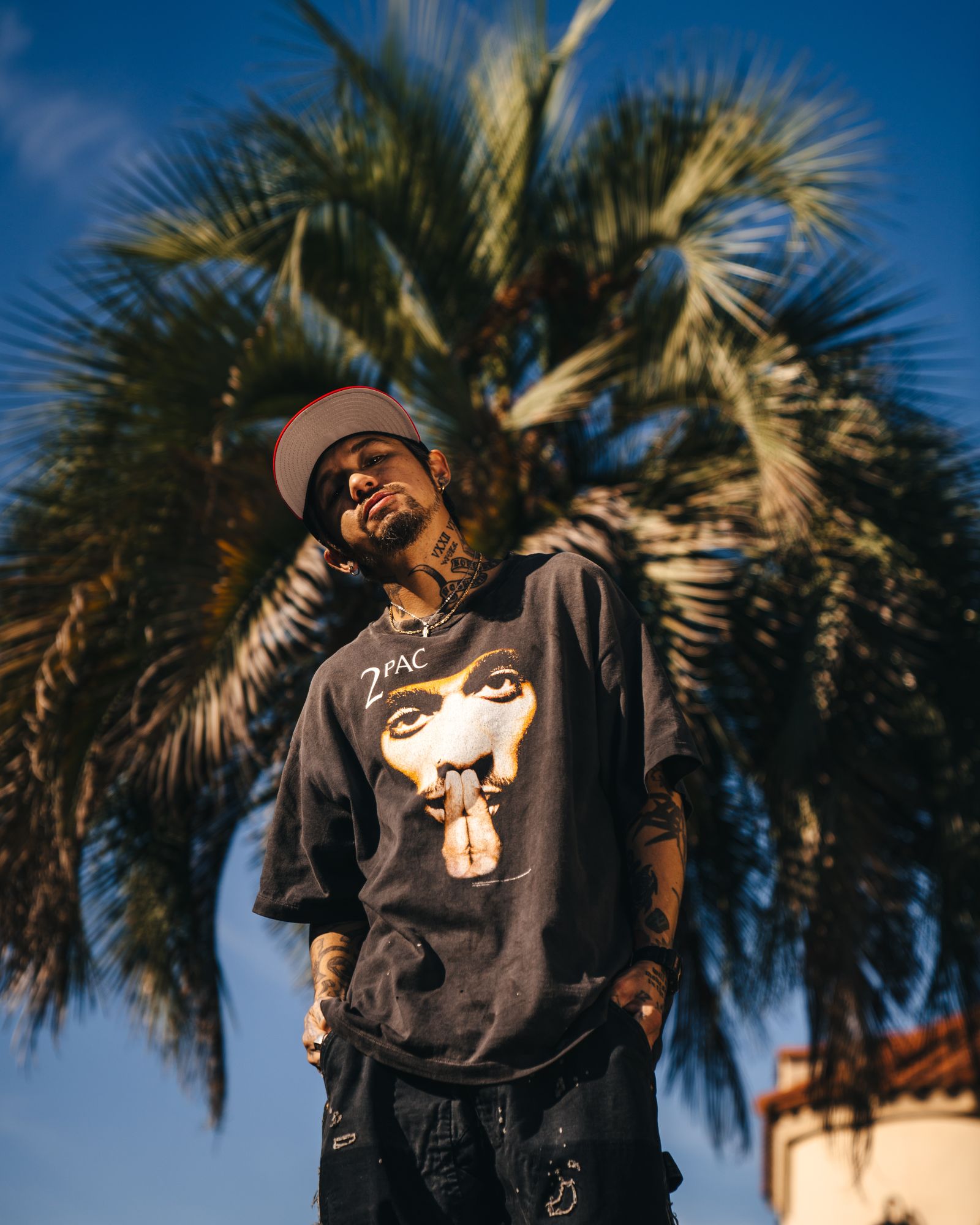 2PC_SS TEE/2PAC | SAINT Mxxxxxx(セント マイケル) / トップス