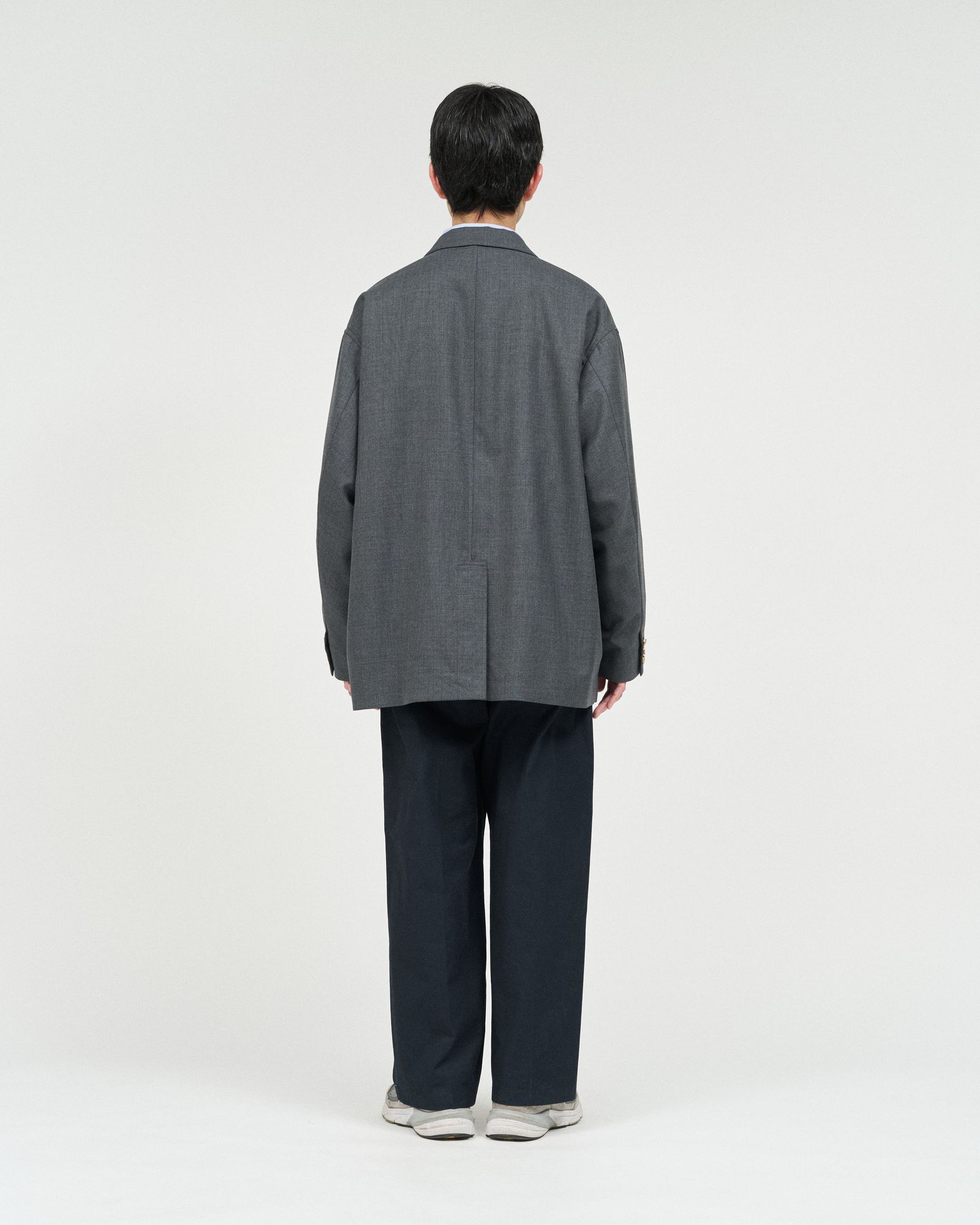 フレッシュサービス WOOL SERGE COLLEGE BLAZER (FSC261-10212)GRAY★2月14日(土)発売