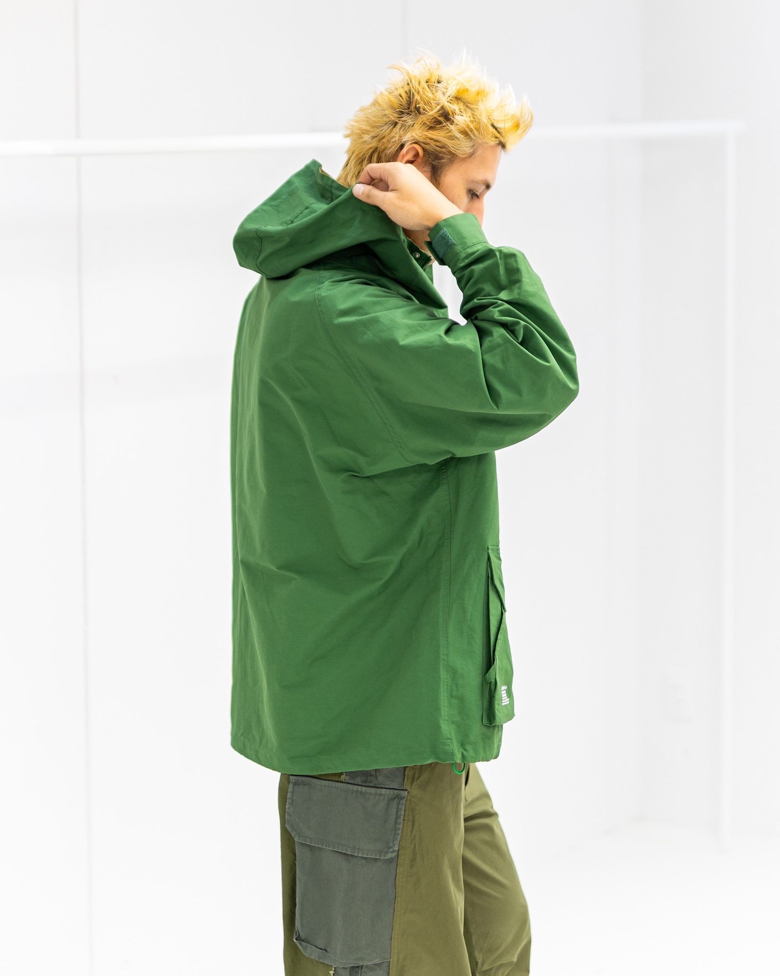 フレッシュサービス N/C GROSGRAIN MOUNTAIN PARKA (FSC253-20171)GREEN