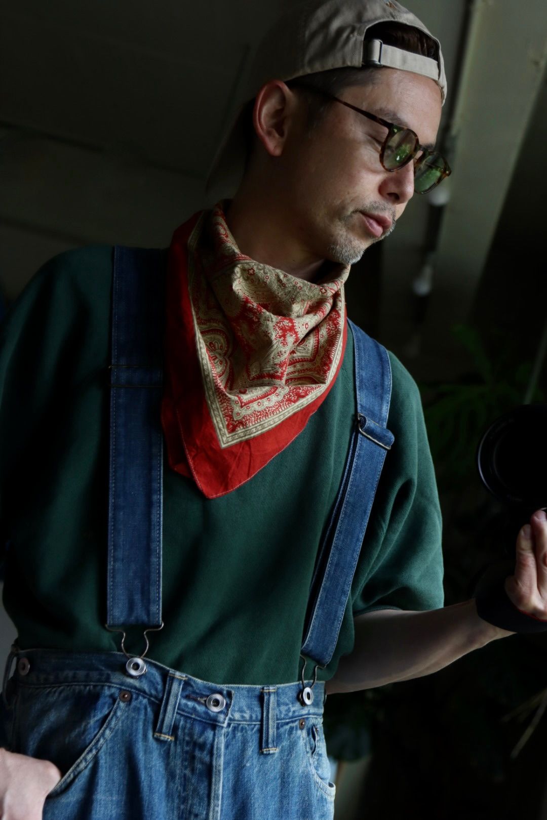 A.PRESSE No.2 Washed Denim Pantsスタイル36