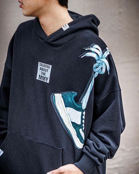 TALKING ABOUT THE ABSTRACTION MMY HANG ON SHOULDER PARKA スタイル