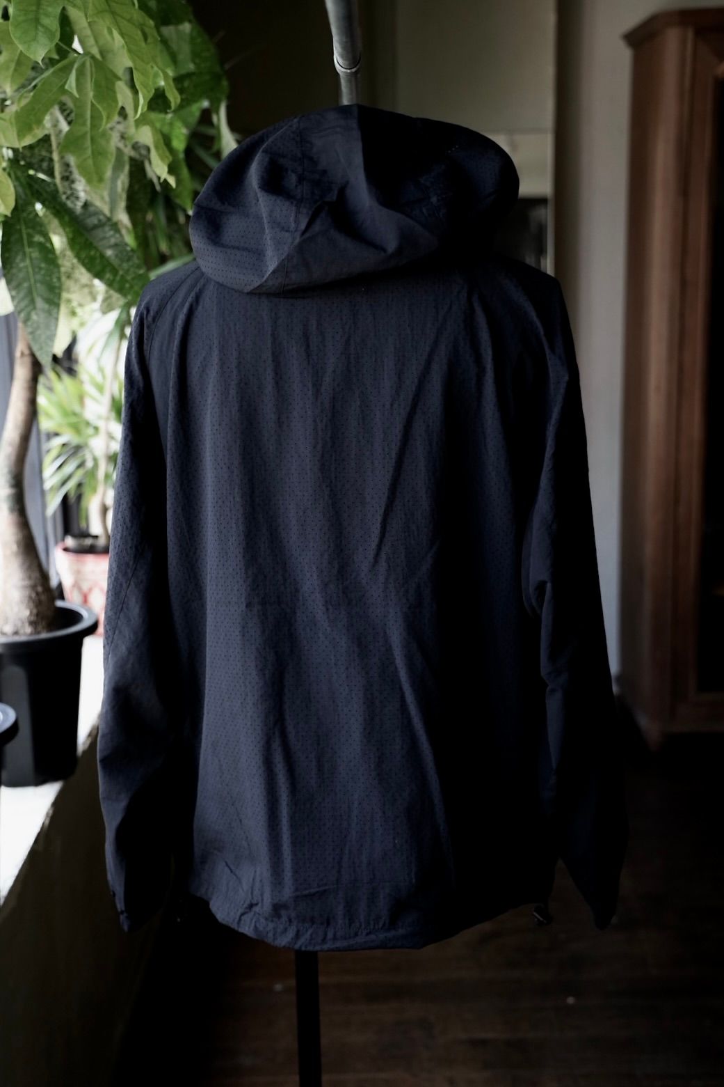 S.F.C 25FW エスエフシー PUNCHING NYLON HOODY(SFCFW25J05)Black☆9月20日(土)発売！