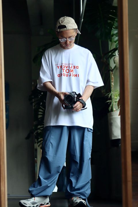 FreshService MICRO TYPEWRITER CARGO PANTSスタイル