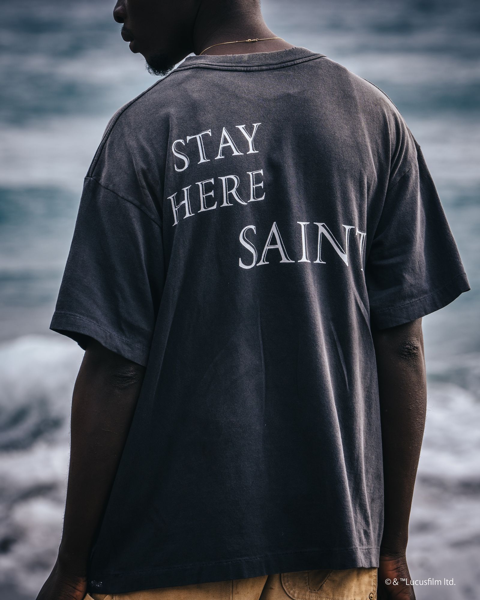 セントマイケル ANAKIN SW_SS TEE(SM-HR8-0000-C63)BLACK☆再入荷しました！
