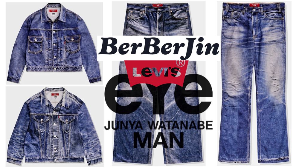 eYe JUNYA WATANABE MAN×ベルベルジン×Levi'sトリプルネームシリーズ☆4月18日(金)発売！