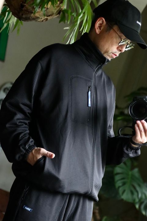 TapWater Polartec Grid Fleeceセットアップスタイル.2022.10.13.