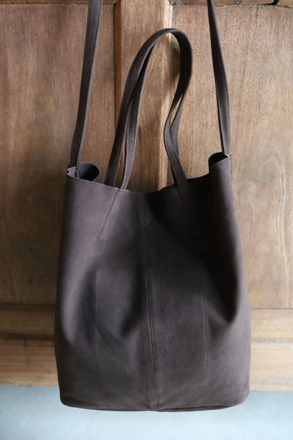 Morphee / モルフェトートバッグ 3WAY MIDIUM TOTE(SHORT)SUEDE [D CHOCO]☆新作発売！