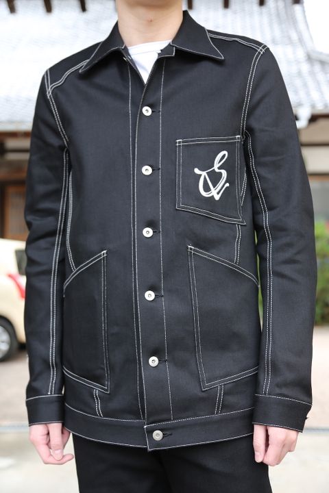 sulvam 2021SS Mens slim denim jacket & Mens boots cut denim pants style.2020.12.19.