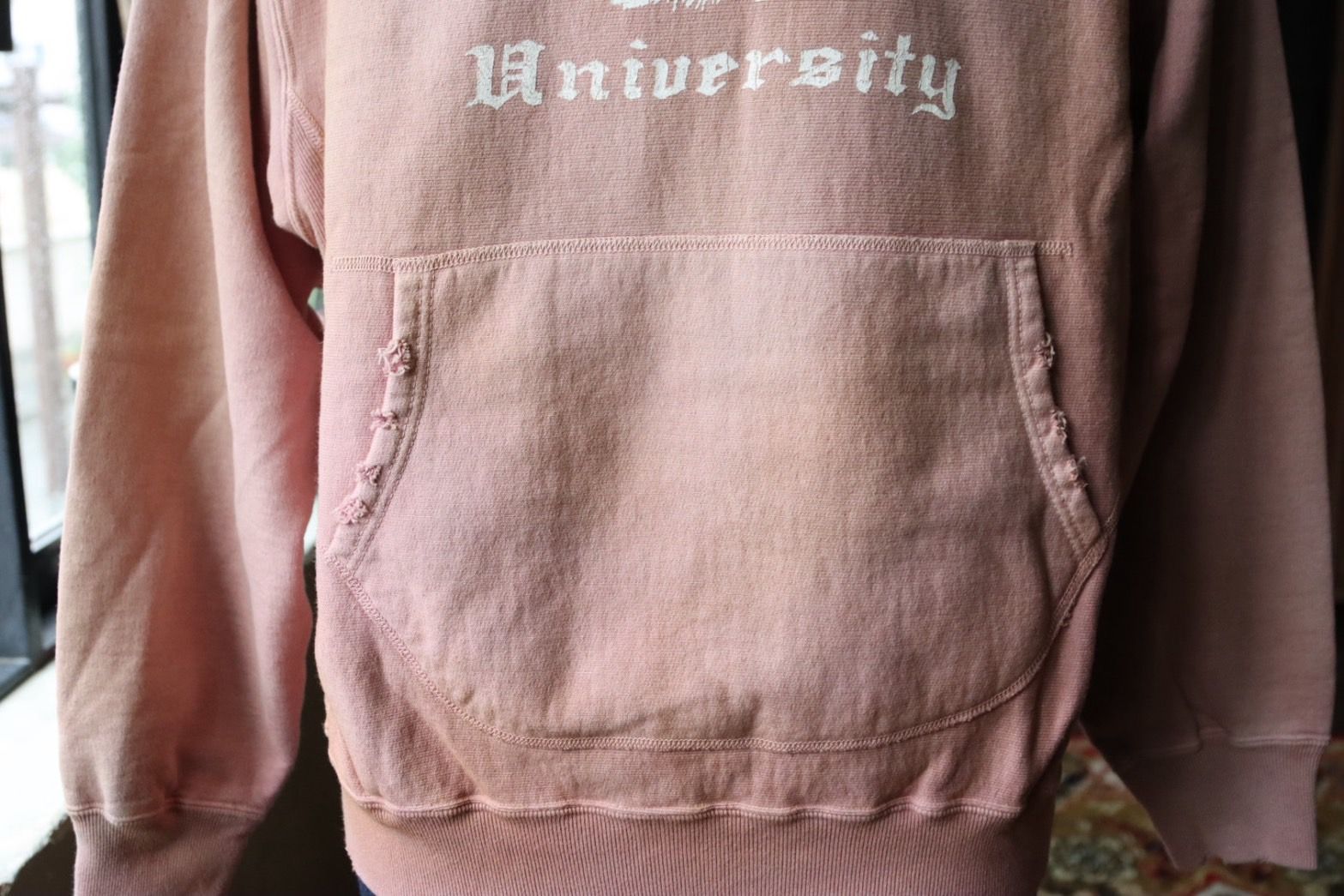 BOW WOW 25FWバウワウ ST. MACLAREN UNIV. HOODIE AGED(BW252-MUH)AGED PINK★10月4日(土)発売！