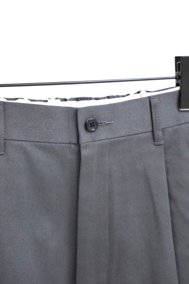 グラフペーパー Westpoint Chino Wide Tapered Trousers(GM263-40166B)C.GRAY☆8月15日(土)発売！