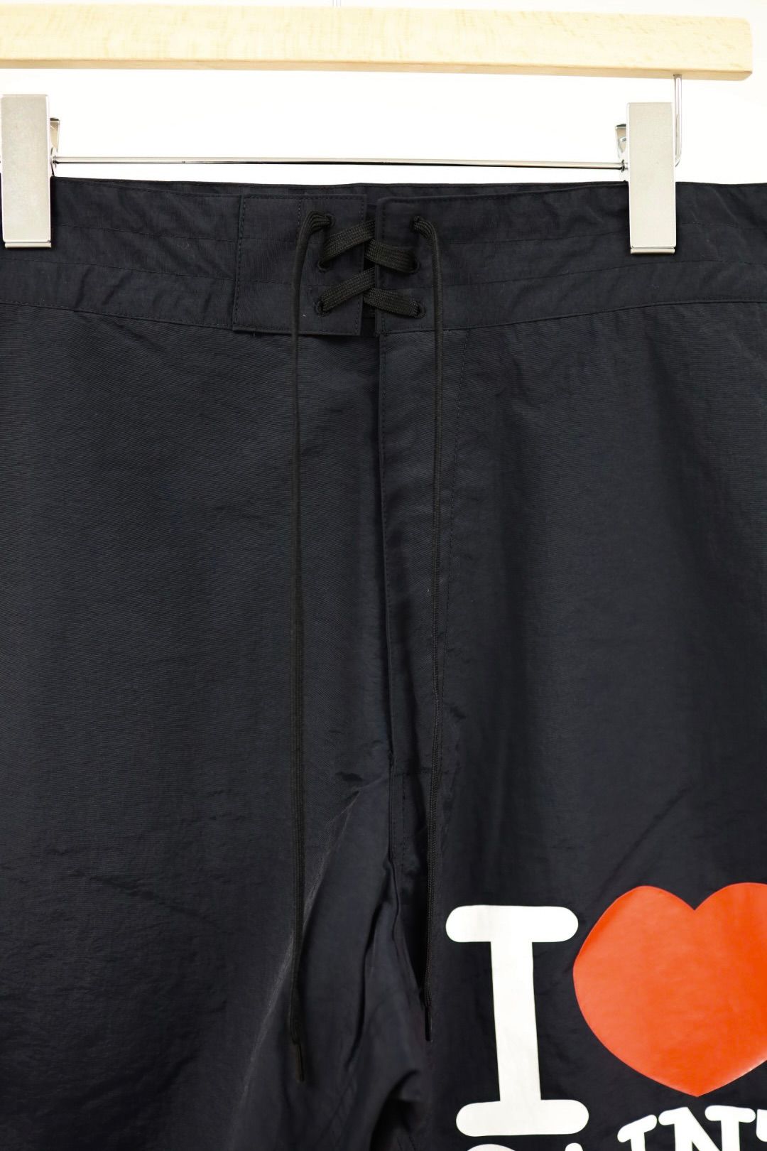 セントマイケル 26SS I LOVE SAINT_NYLON SHORTS(SM-MK8-0000-071)BLACK☆4月29日(水)新作発売！