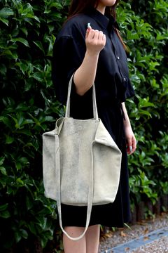 Morphee / モルフェトートバッグ 【SHORT】 3WAY MIDIUM TOTE ANTIQUE SUEDE(MS-ASYE)YELLOW ECRU☆新作発売！