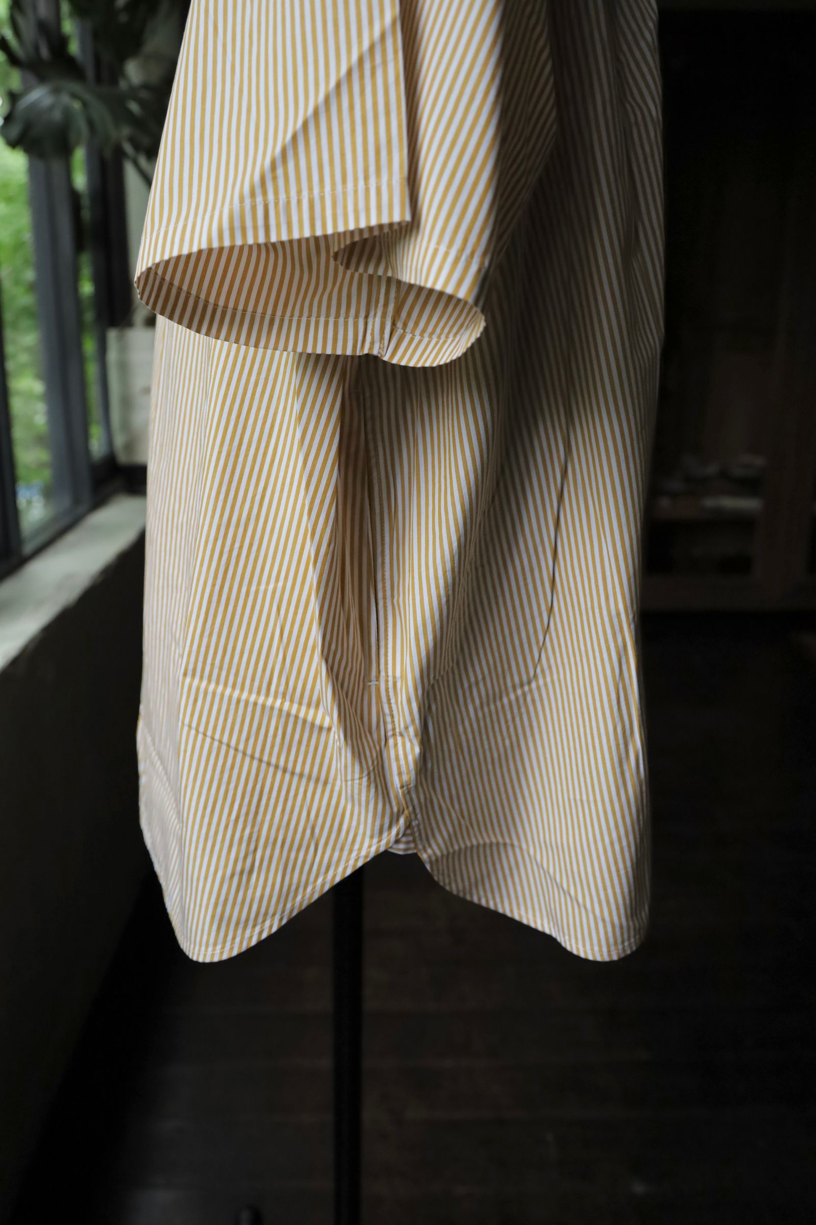 フレッシュサービス CORPORATE UNIFORM S/S SHIRT(YELLOW STRIPE)