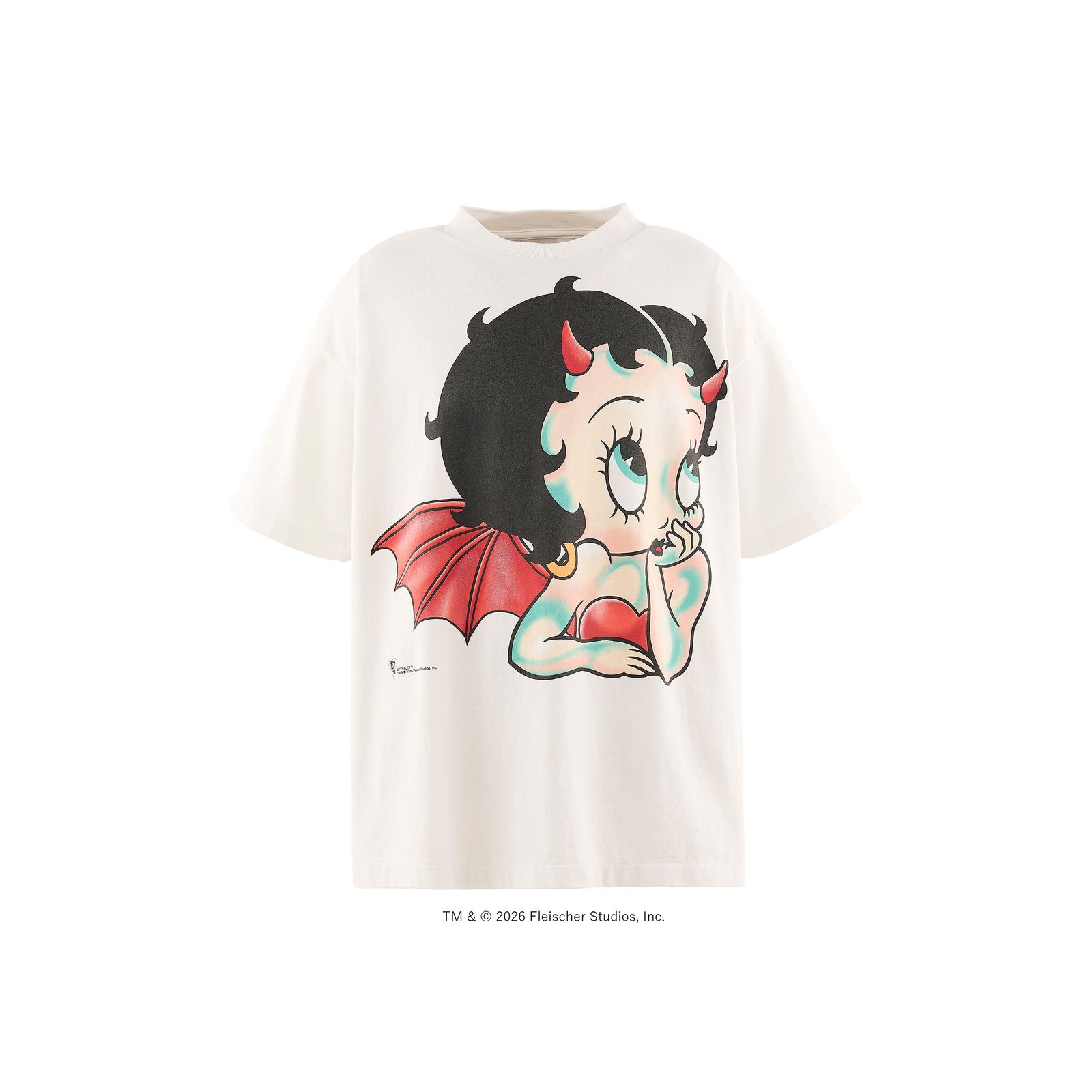 セントマイケル 26AW DEVIL BTY_SS T-SHIRT(SM-MK1-0000-C12)WHITE☆8月8日(土)発売！