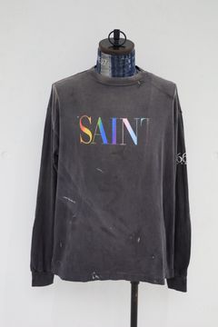 セントマイケル 26AW SAINT LS_T-SHIRT(SM-MK1-0000-019)BLACK☆9月5日(土)発売！