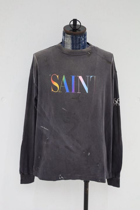 セントマイケル 26AW SAINT LS_T-SHIRT(SM-MK1-0000-019)BLACK☆9月5日(土)発売！