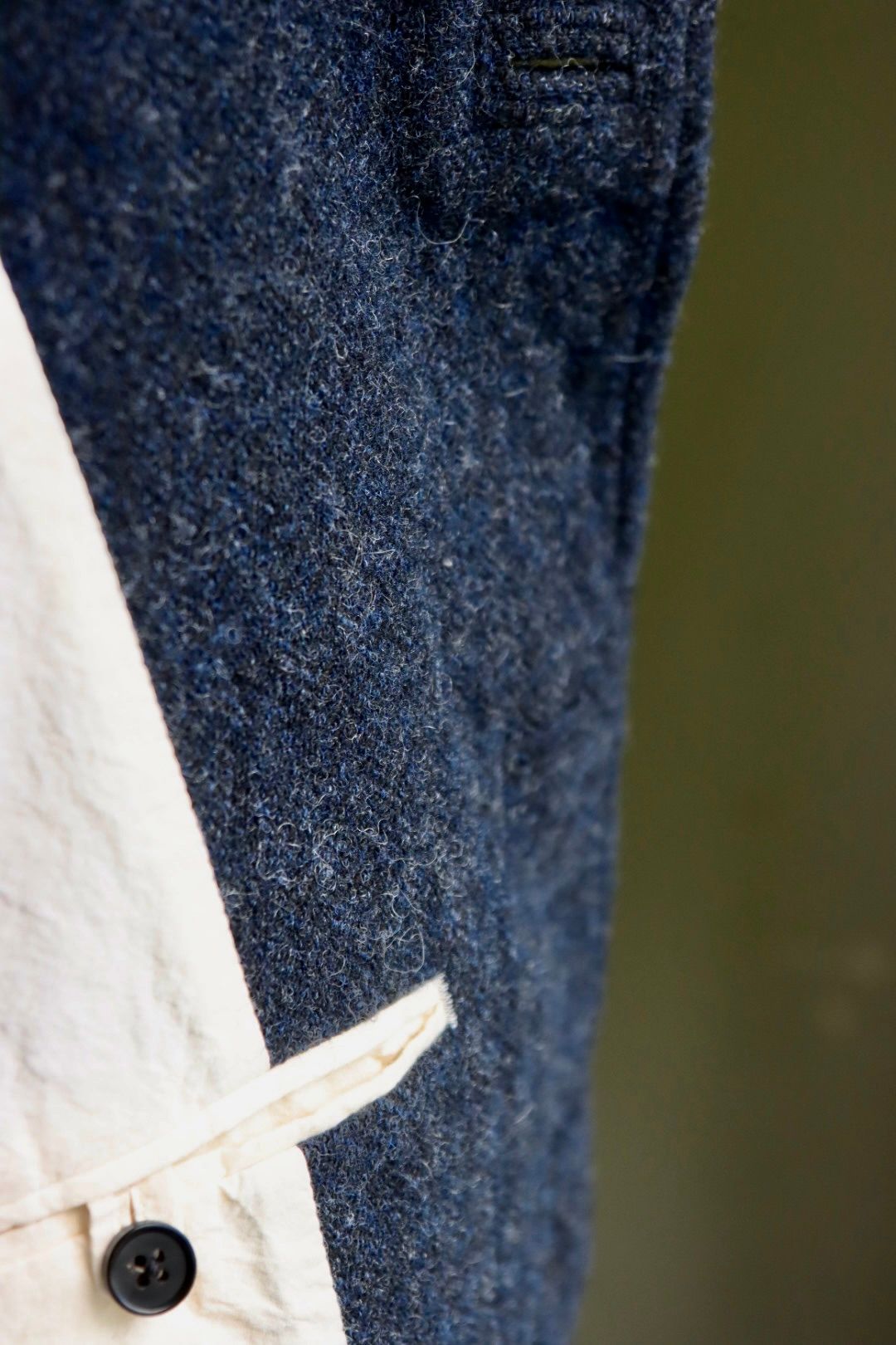 アプレッセ23AWハンティングジャケット Tweed Hunting Jacket(23AAP-01-17H)NAVY