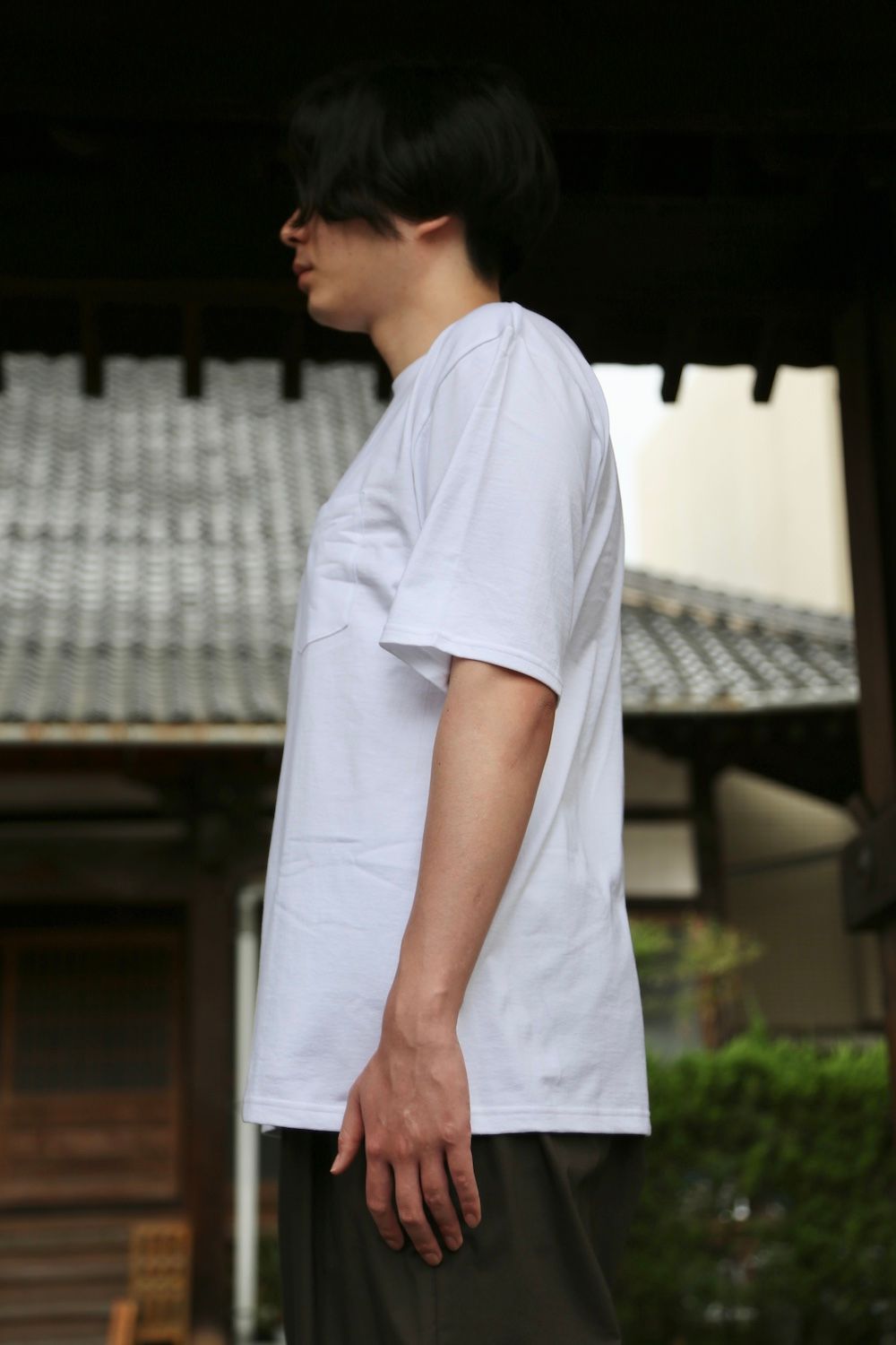 Graphpaper 2-Pack S/S Pocket Tee style.2021.5.15.