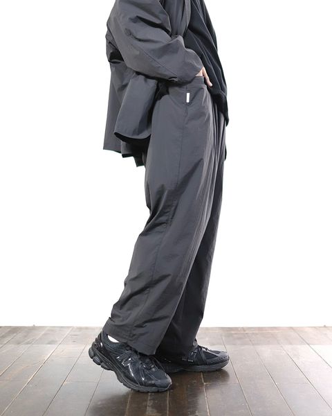 S.F.C 24SS エスエフシー 24SS NYLON SHIRT JACKET&NYLON BAGGY Style 2024.2.22