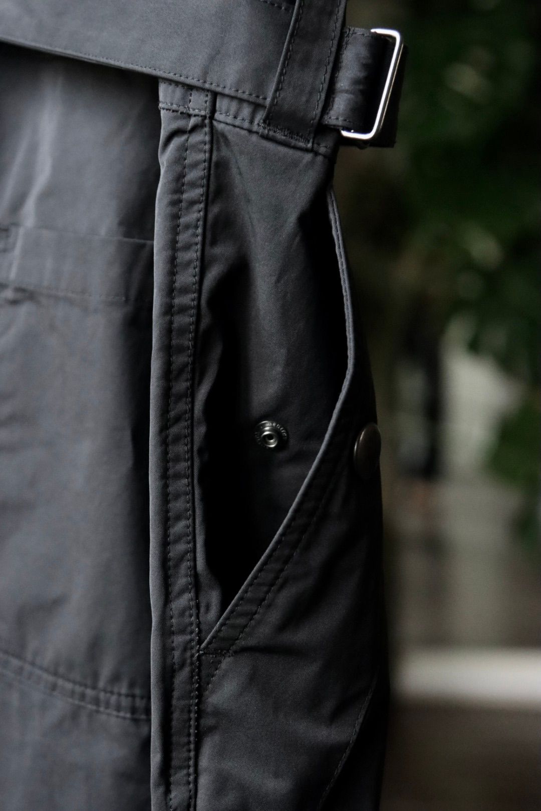 ヨーク23AWジャンプスーツ MILITARY JUMP SUIT(YK23FW0532AO)BLACK