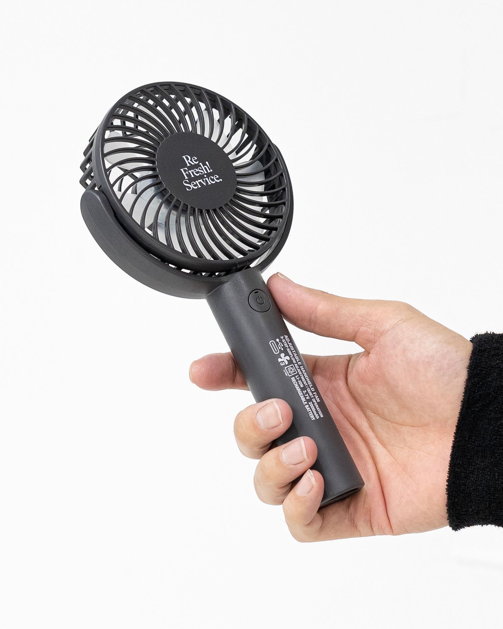 ReFresh!Service. PORTABLE FAN(FSR261-99280)GRAY☆3月28日(土)発売！