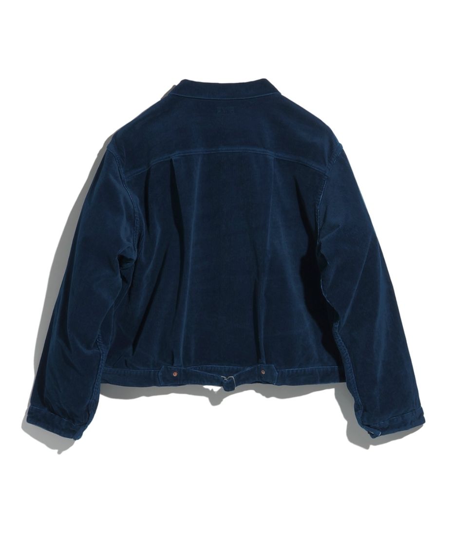 ファウンダ 25AW CORDUROY JACKET(015FD252019)INDIGO☆新作発売！