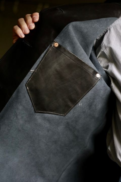 eYe JUNYA WATANABE MAN Levi’s Wネームレザージャケットスタイル2024.9.20.