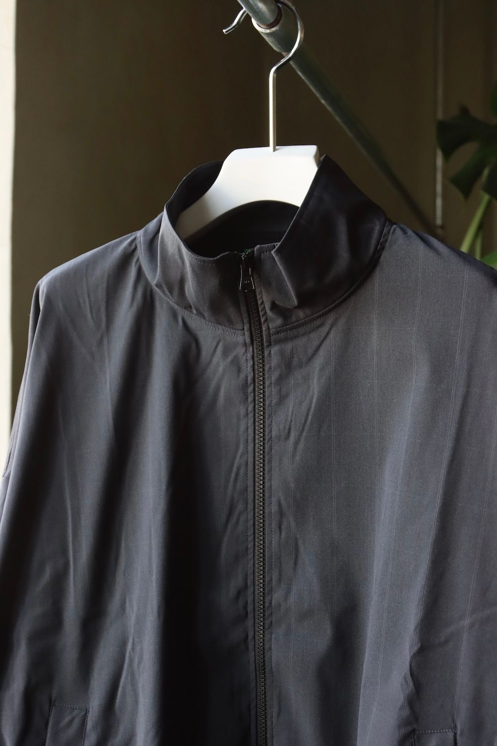 is-ness×NEAT LORO PIANA SPORT FABRICS JACKET"CHARCOAL"イズネス22SS