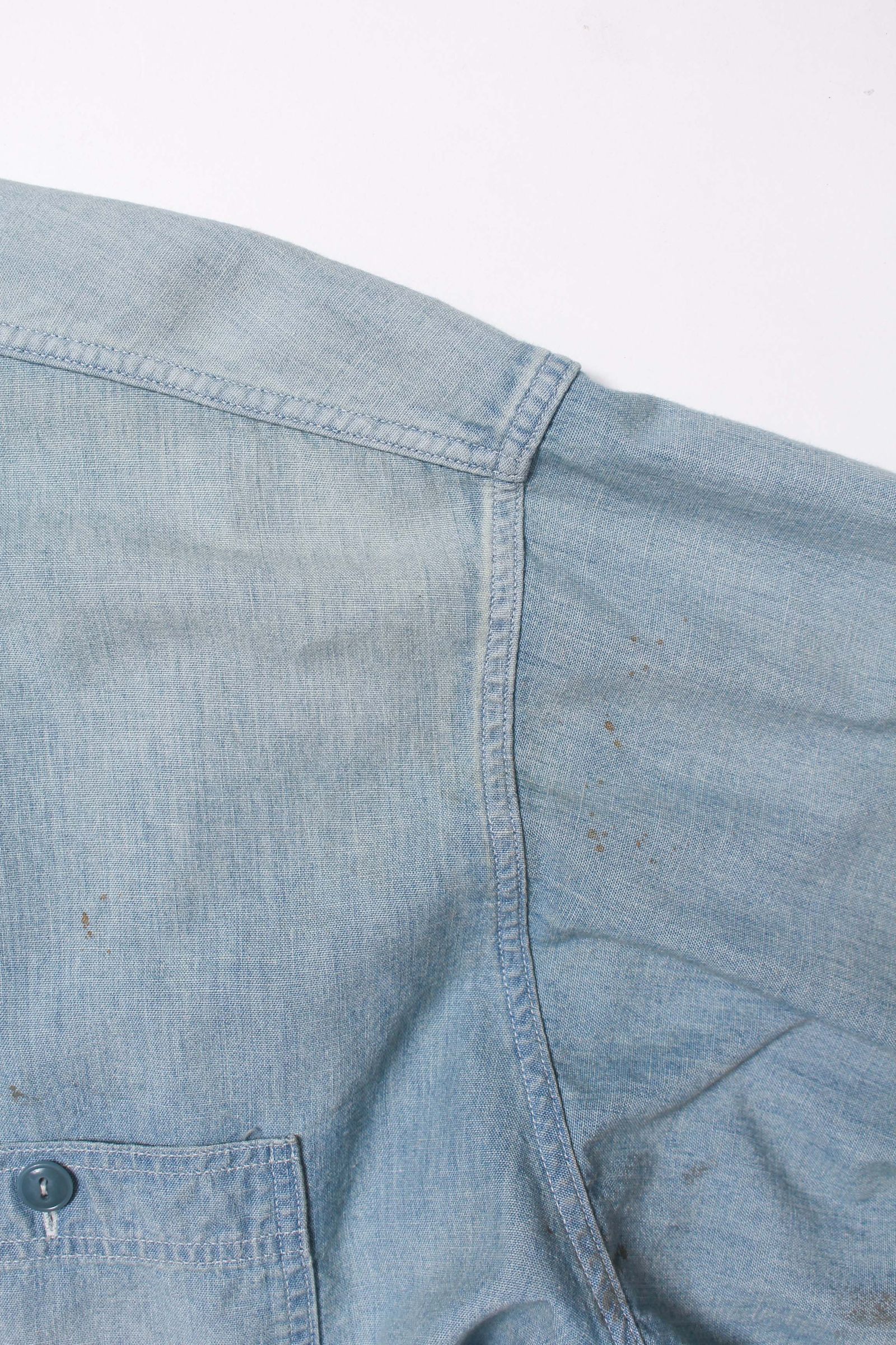 BOW WOW 26 New Year Release Items バウワウ SKETCH ZOMBOO USN CHAMBRAY SHIRT AGED(BW261-SZUCS) INDIGO☆1月2日11:00発売！