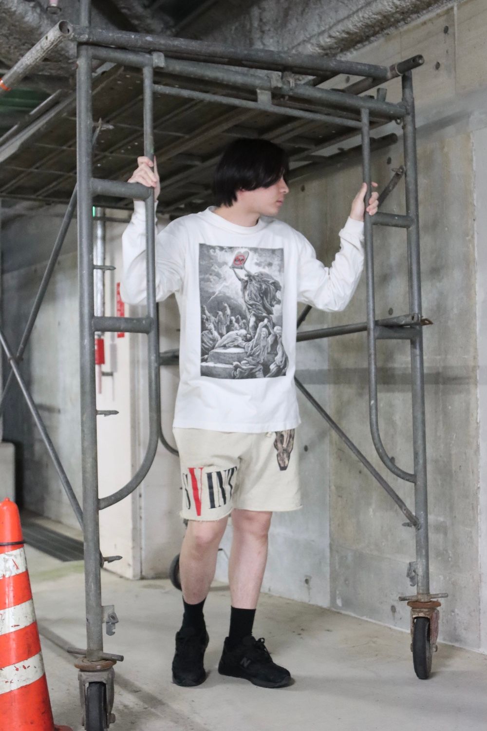 ©SAINT M×××××× 22SS VLONE LS TEE style.2022.4.6. ※4月9日(土)発売