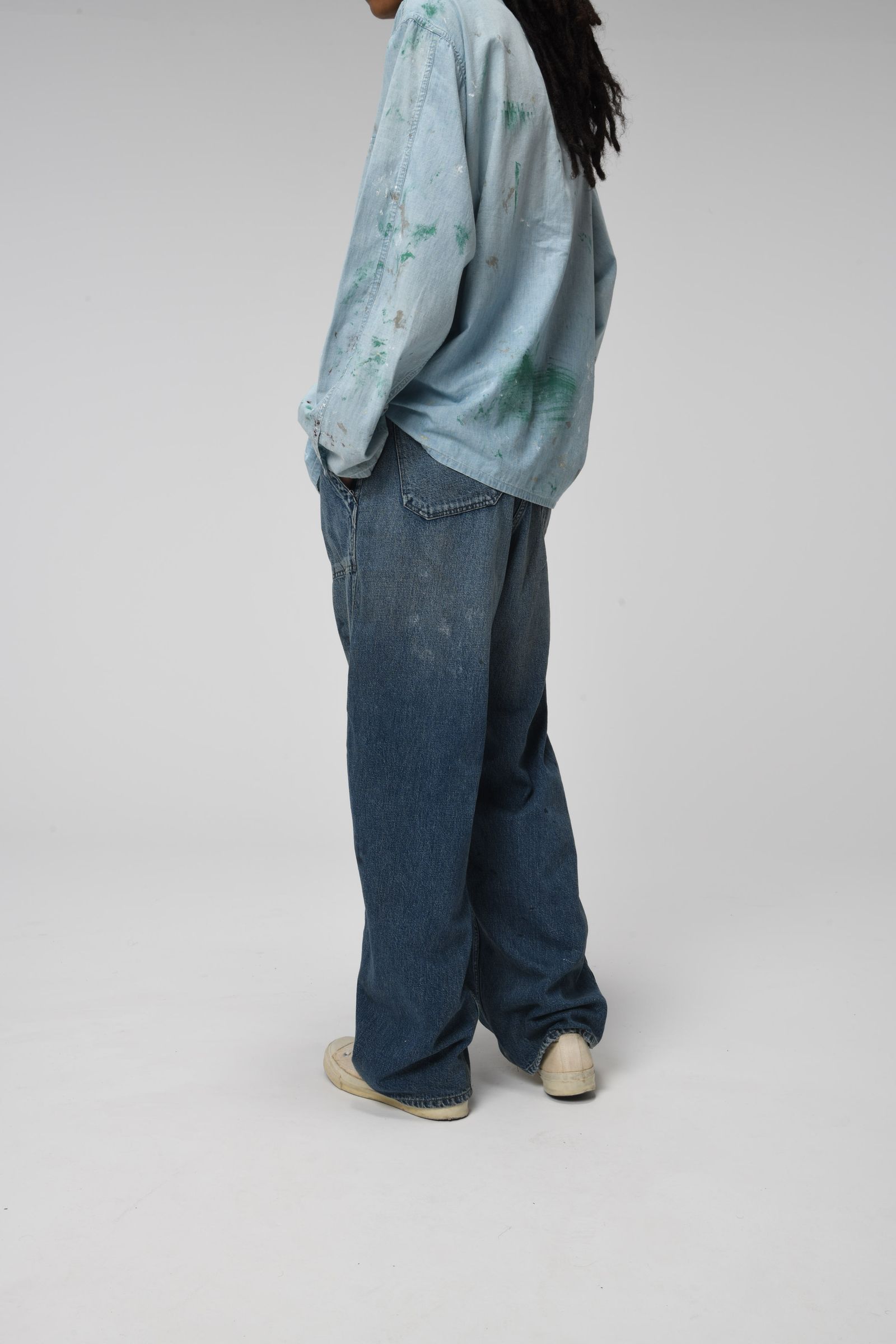 BOW WOW バウワウ  M-44 DENIM TROUSERS(BW252-M4DT)AGED INDIGO