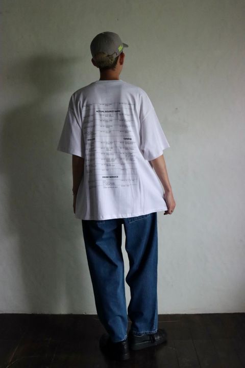 FreshService フレッシュサービス 新作AS ×FS CORPORATE S/S TEE"ASbFS"スタイル
