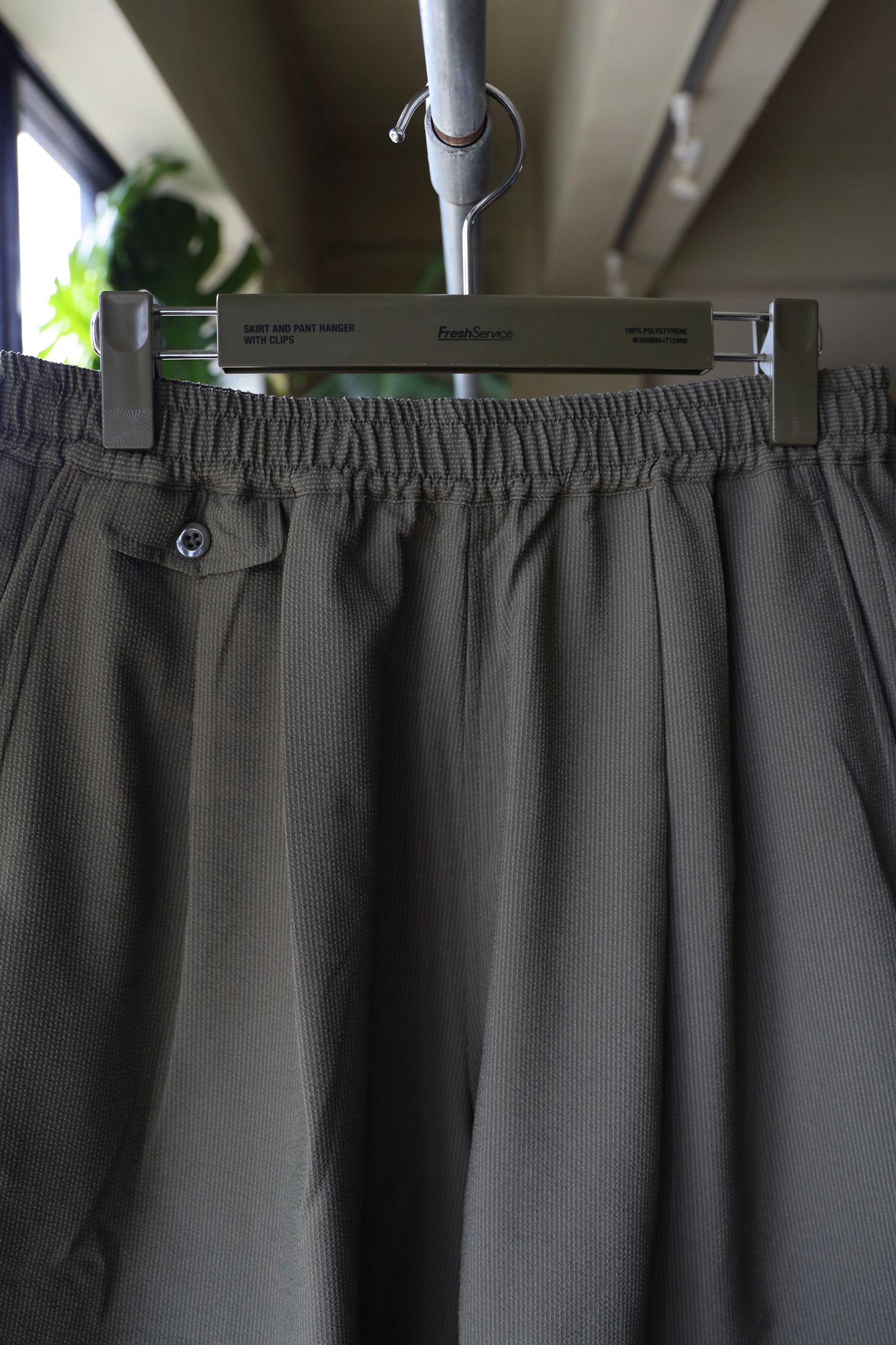 フレッシュサービス SEERSUCKER EASY SHORTS (FSC252-40044)KHAKI