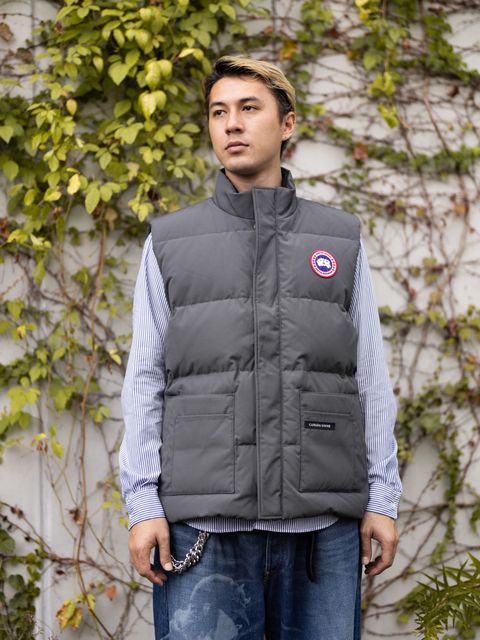 カナダグース Legacy Freestyle Vest(4165M)Anchor Grey☆新作発売！