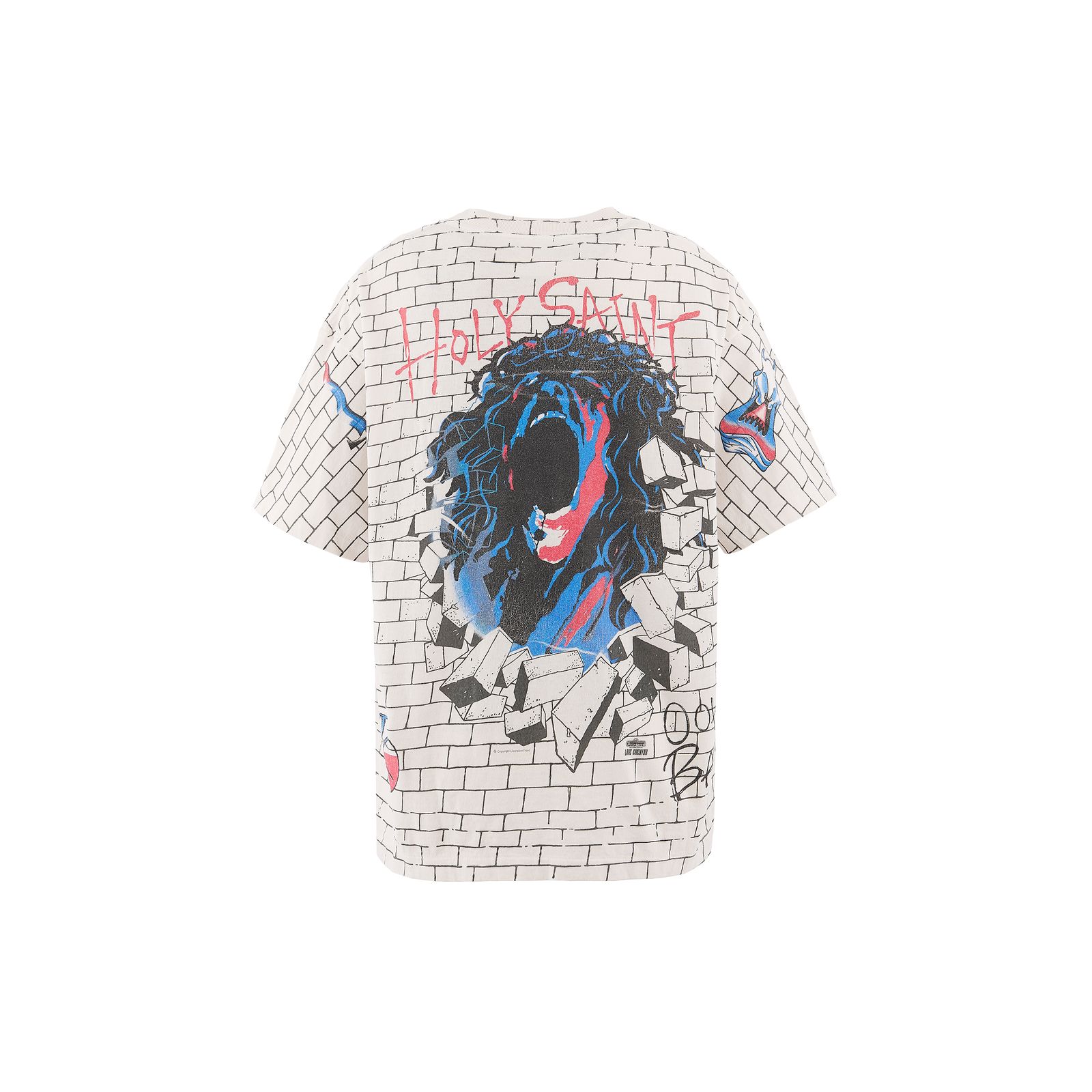 セントマイケル 26SS HOLY SAINT_SS T-SHIRT(SM-MK8-0000-012)WHITE☆5月16日(土)発売！